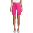 Time and Tru Women's PullOn Bermuda Shorts, Sizes SXXL