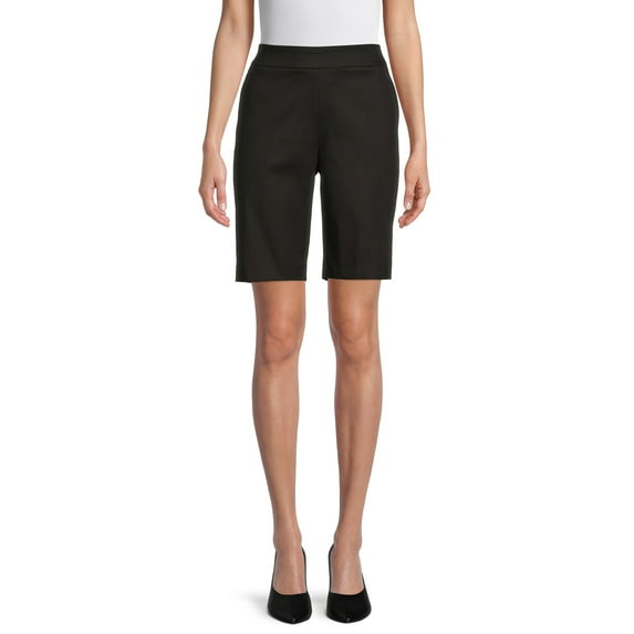 Time and Tru Women's Pull On Bermuda Shorts