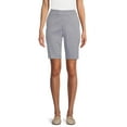 thumbnail image 1 of Time and Tru Women's Pull-On Bermuda Shorts, 1 of 5