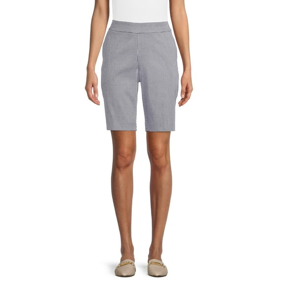 Time and Tru Women's Pull-On Bermuda Shorts