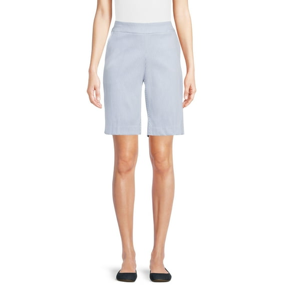 Time and Tru Women's Pull-On Bermuda Shorts