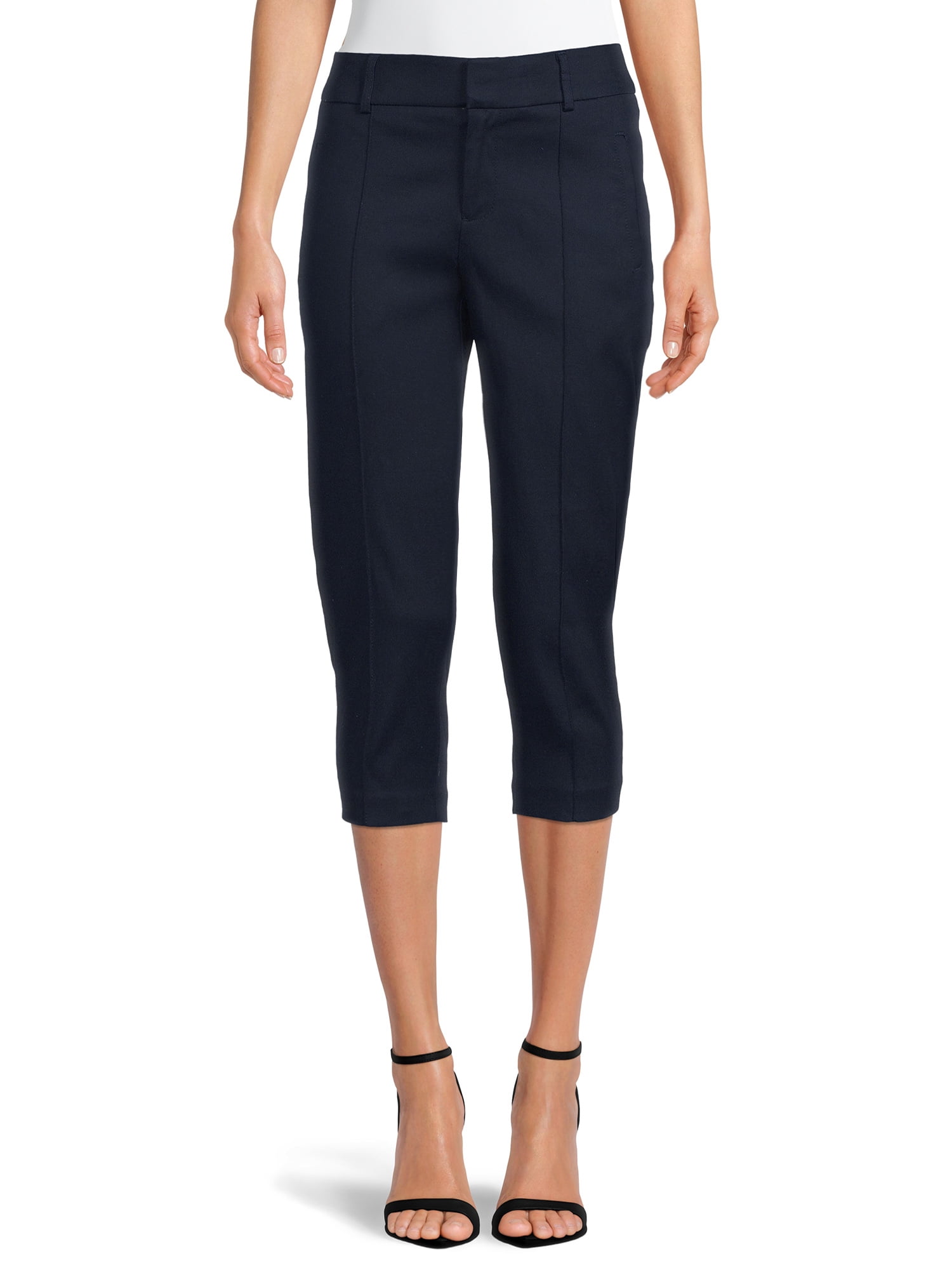 Shop Time and Tru Women's Pull On Capri Pants - Great Prices Await ...
