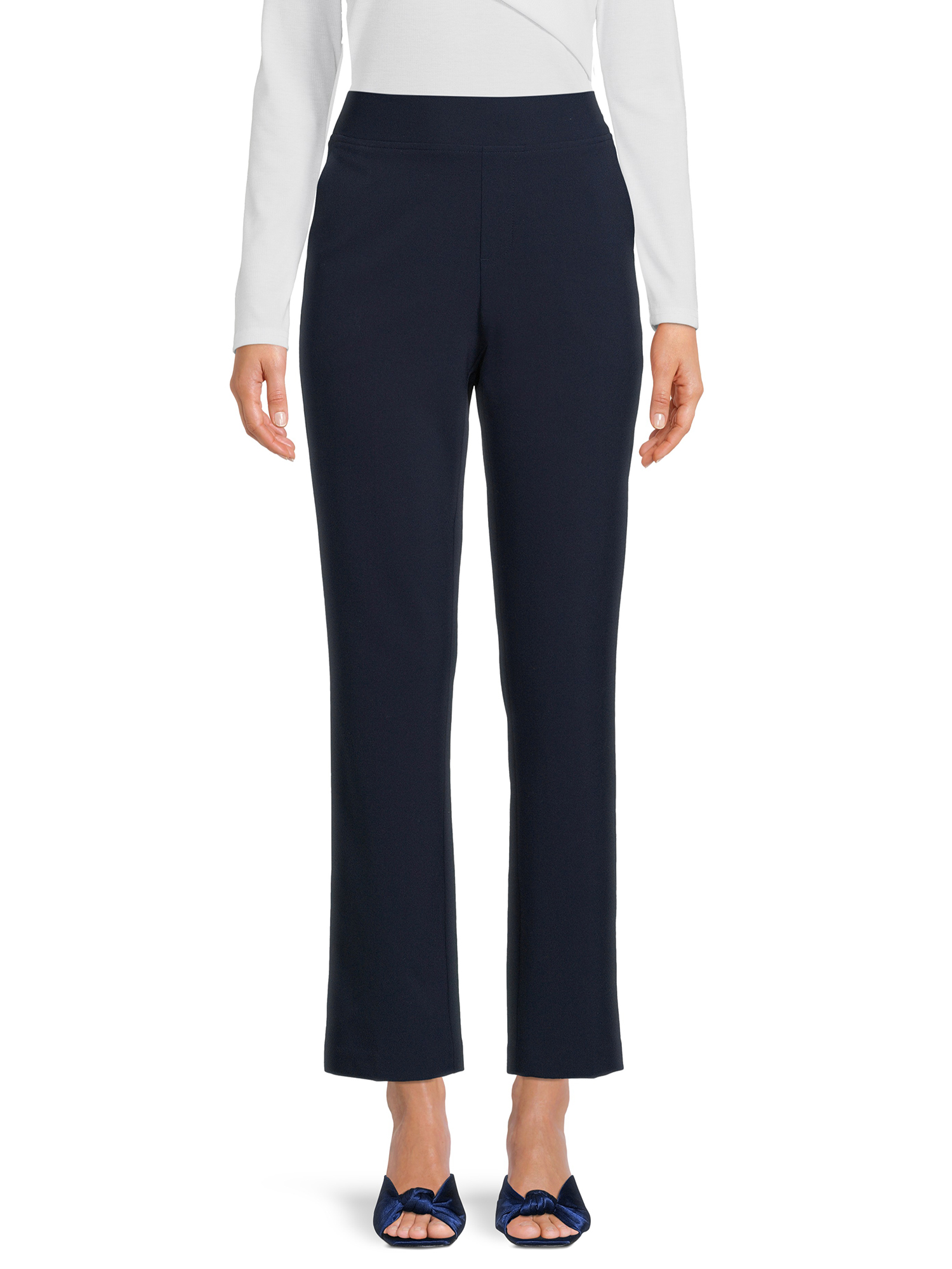 Time and Tru Women's Pull On Dress Pants - Walmart.com