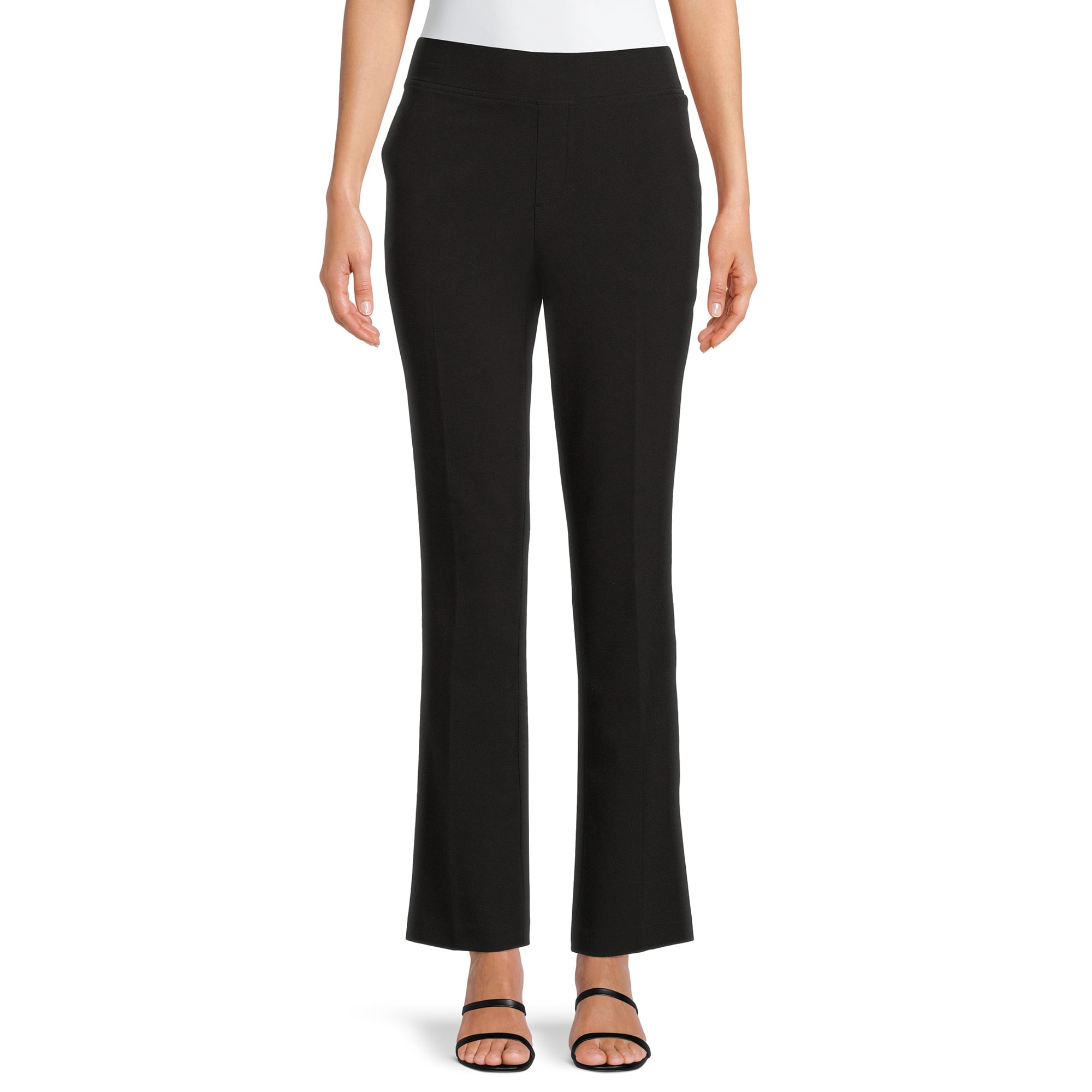 Time and Tru Women's Pull On Dress Pants - Walmart.com