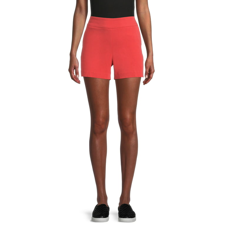 Time and Tru Women's Pull On Millennium Shorts 
