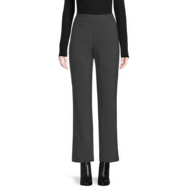 Time and Tru Women's Pull On Pants With Pockets, 31" and 29" Inseams, Sizes S-2XL