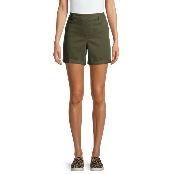 Time and Tru Women's Pull-On Shorts