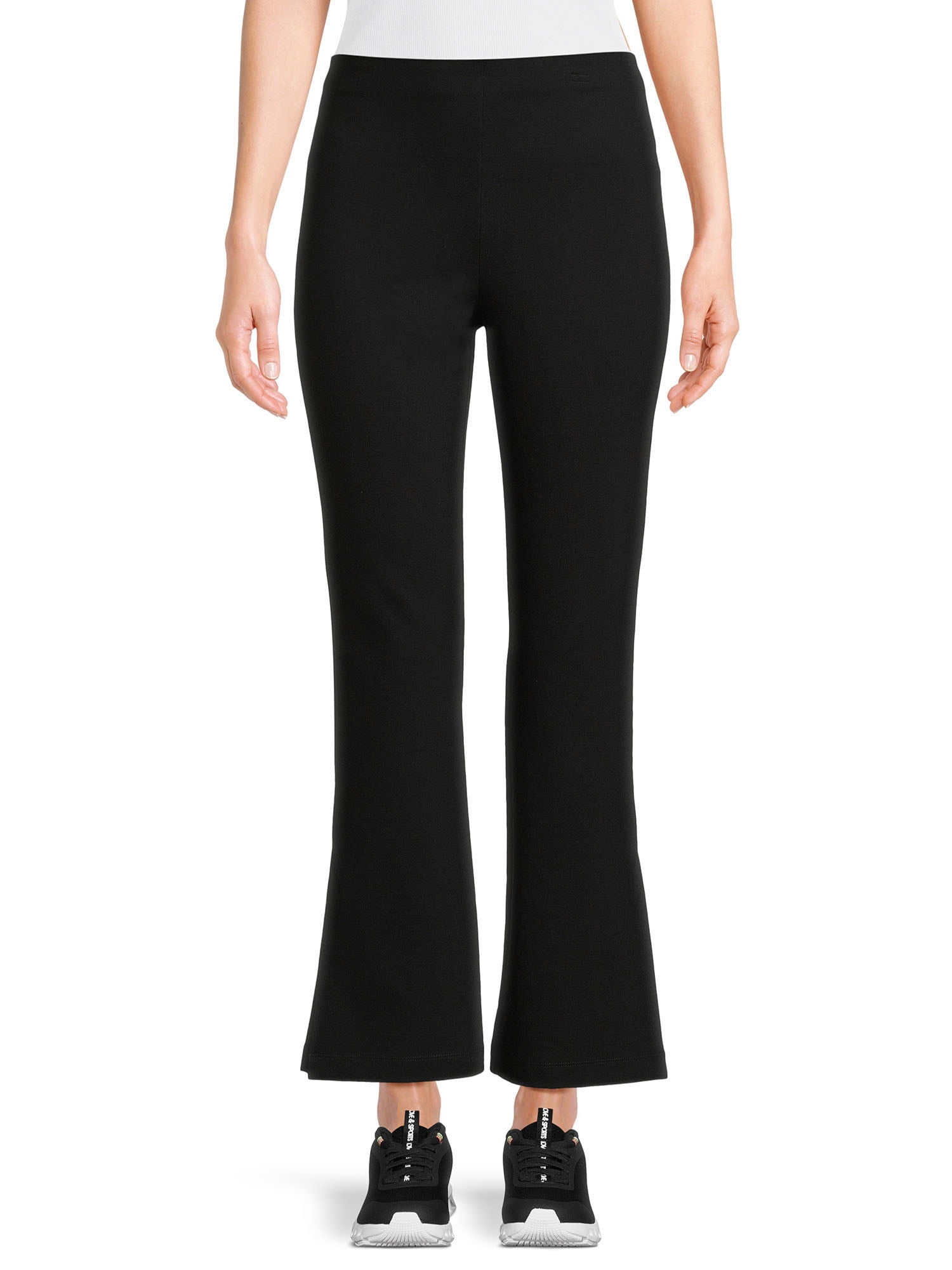 Time and Tru Women's Pull on Bootcut Ponte Pants, Full Length; 30 ...