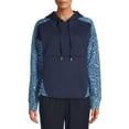 thumbnail image 1 of Time and Tru Women's Pullover Hoodie, 1 of 5