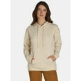 thumbnail image 1 of Time and Tru Women's Quilted Hoodie with Long Sleeves, S-XXXL, 1 of 5