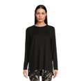 thumbnail image 1 of Time and Tru Women's Raglan Sleeve Tunic Top, 1 of 5