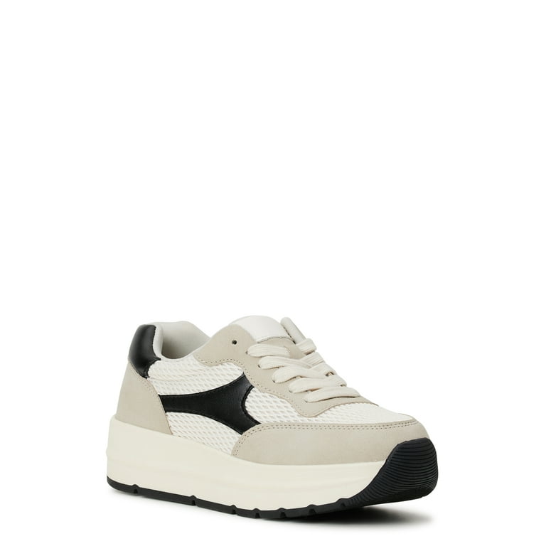 Time and Tru Women s Retro Platform Sneakers Sizes 6 11