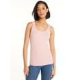 thumbnail image 1 of Time and Tru Women's Rib Tank Top, Sizes XS-XXXL, 1 of 5