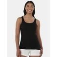 thumbnail image 1 of Time and Tru Women's Rib Tank Top, Sizes XS-XXXL, 1 of 6