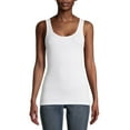 thumbnail image 1 of Time and Tru Women's Rib Tank Top, 1 of 6