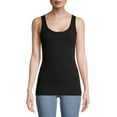 thumbnail image 1 of Time and Tru Women's Rib Tank Top, 1 of 6