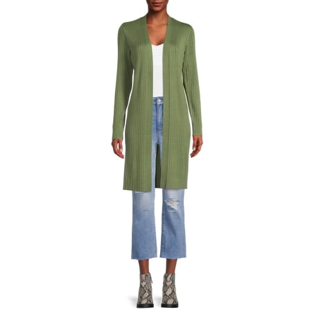 Time and Tru Women’s Ribbed Duster