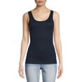 Time and Tru Women's Ribbed Tank Top