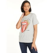 Time and Tru Women's Rolling Stones Graphic Print T-Shirt, Sizes XS-XXXL