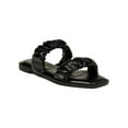 thumbnail image 1 of Time and Tru Women's Ruched Strap Sandals, 1 of 5