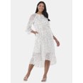 thumbnail image 1 of Time and Tru Women's Ruffle Midi Dress, Sizes XS-XXXL, 1 of 4