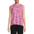 thumbnail image 1 of Time and Tru Women's Ruffle Trim Tank Top, 1 of 5