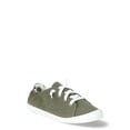 thumbnail image 1 of Time and Tru Women's Scrunch Back Slip On Sneakers, Sizes 7-12, Wide Width Available, 1 of 3