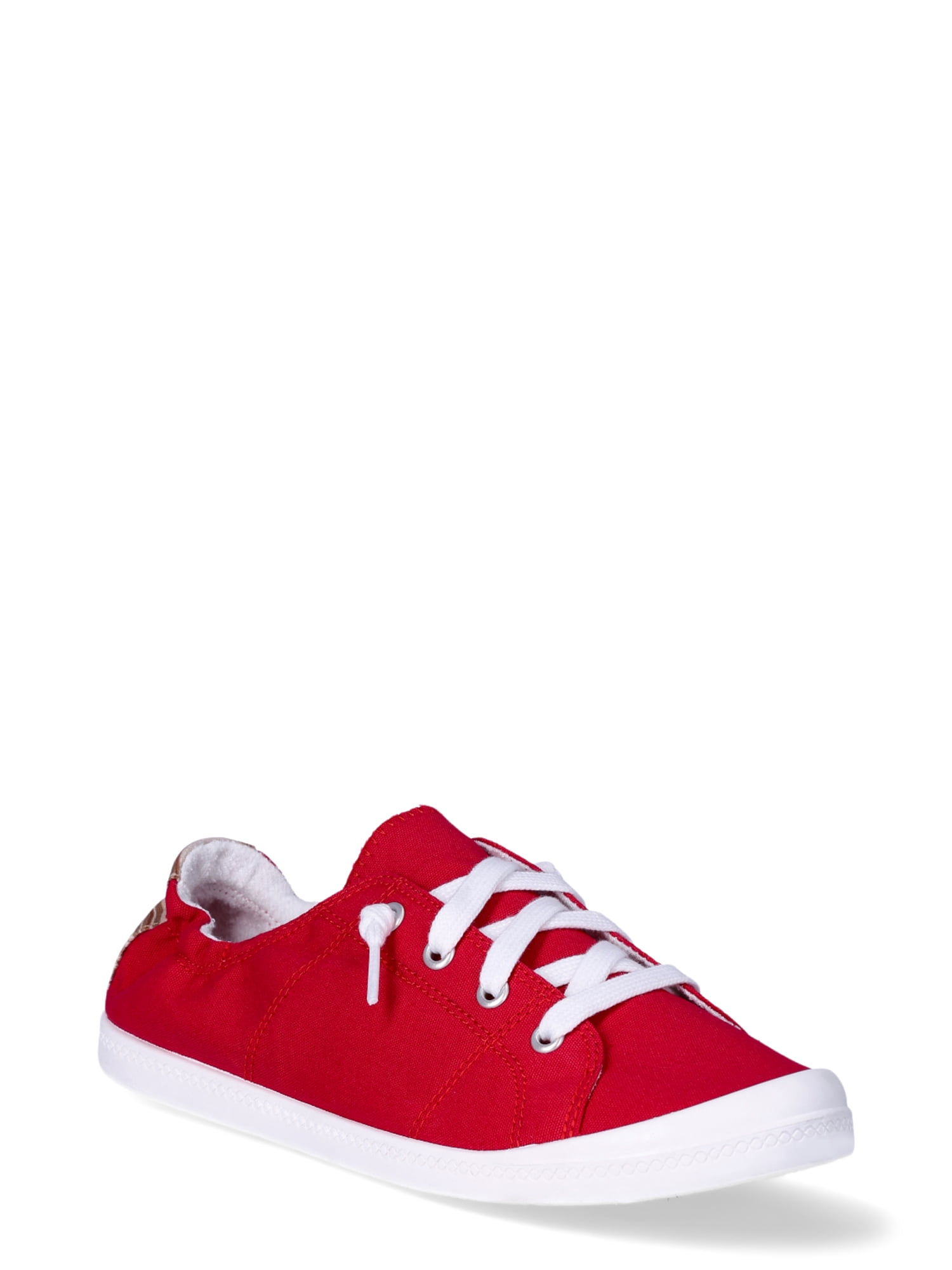 Time and Tru women's Scrunch Back Slip On Sneakers Memory Foam