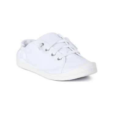 Time and Tru Women's Scrunch Back Slip On Sneakers, Sizes 7-12, Wide Width Available