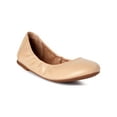 thumbnail image 1 of Time and Tru Women's Scrunch Ballet Flats, Wide Width Available, 1 of 6