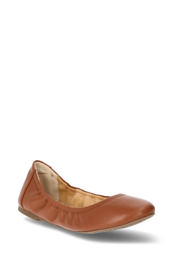 Women's Scrunch Ballet Flats, Wide Width Available