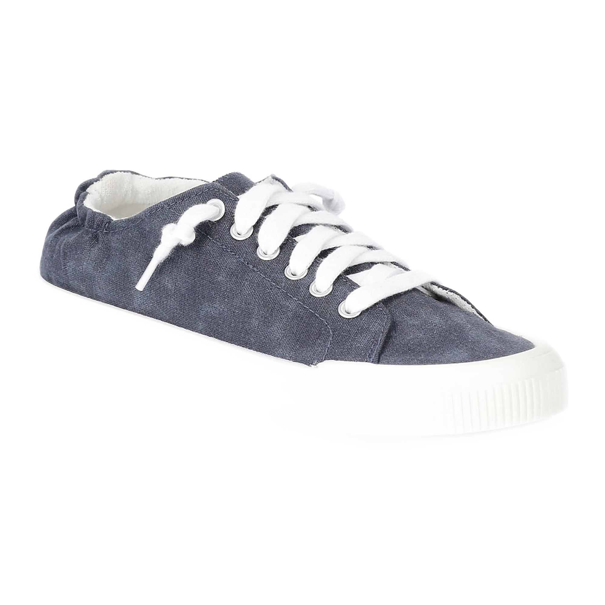Time and Tru Women's Scrunchback Sneakers, Wide Width Available