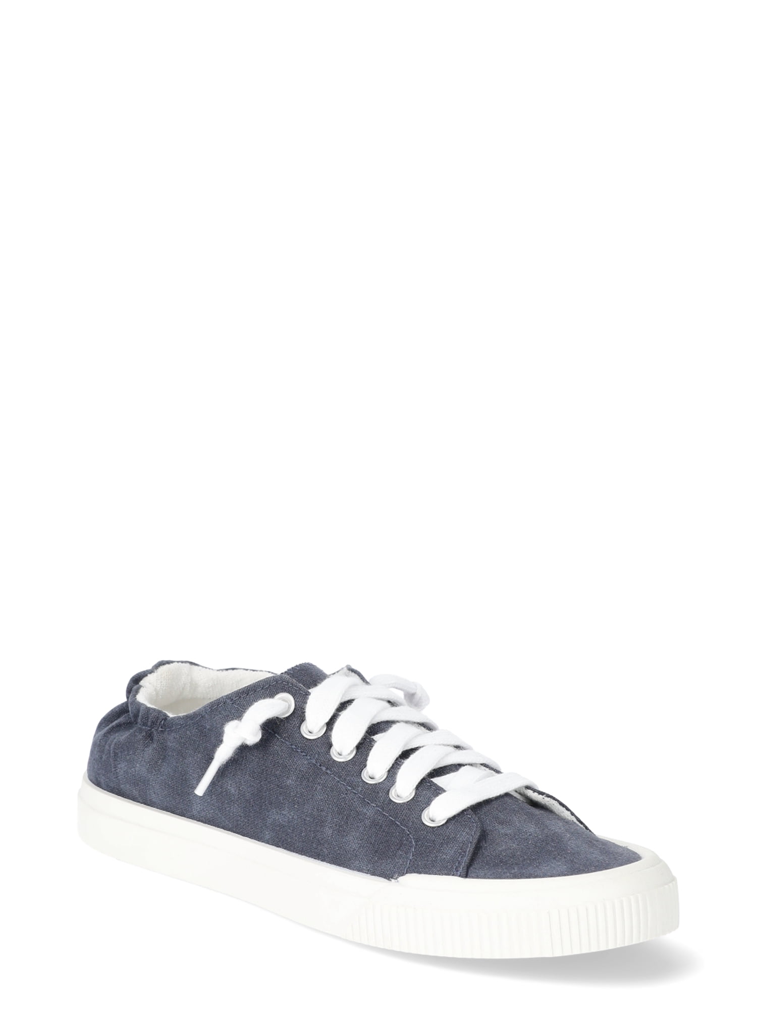 Time and Tru Women's Scrunchback Sneakers, Wide Width Available