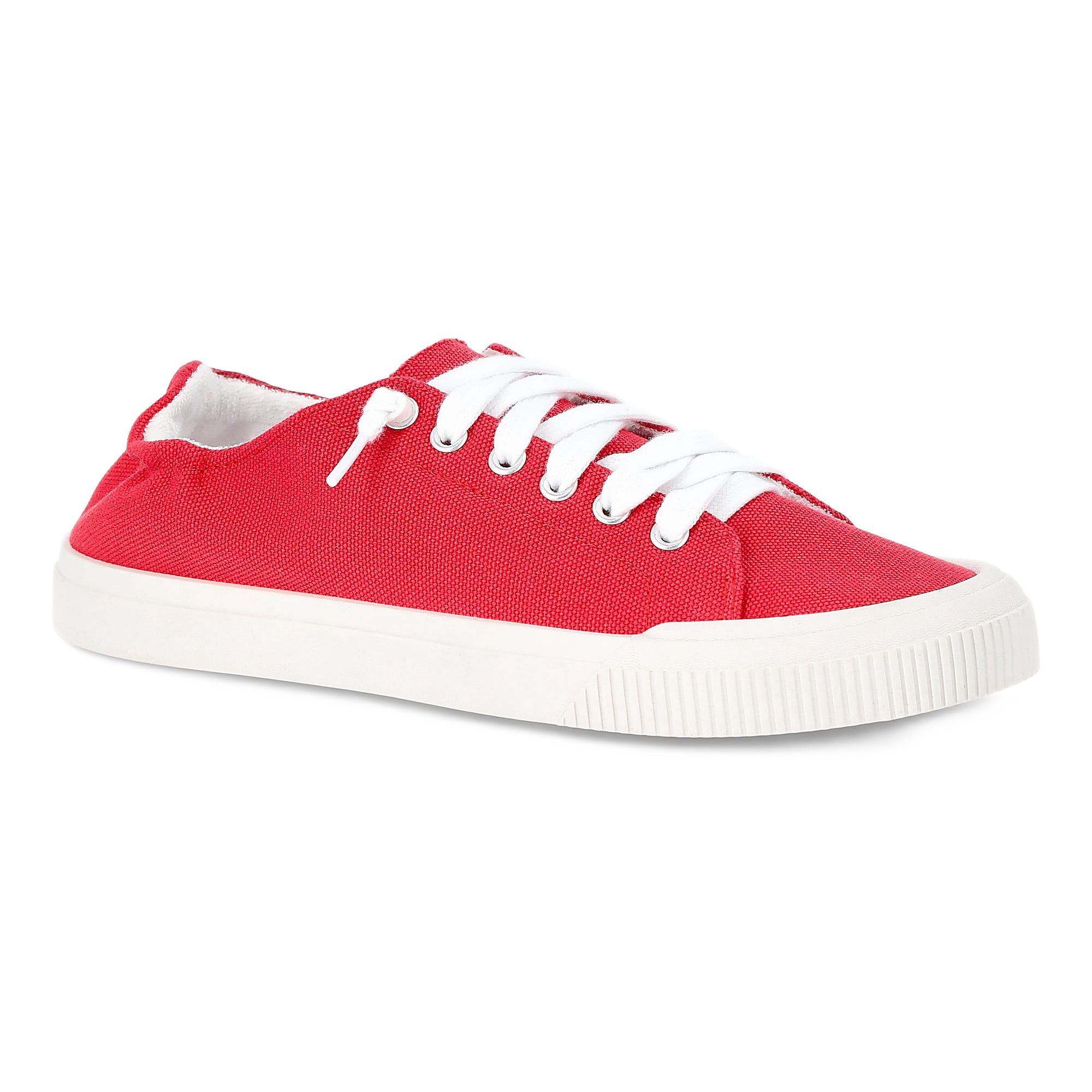 Time and Tru Women's Scrunchback Sneakers, Wide Width Available
