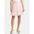 thumbnail image 1 of Time and Tru Women's Seersucker Fashion Skirt, Sizes XS-XXXL, 1 of 5