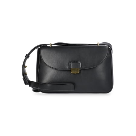 Time and Tru Women's Seraphina Crossbody, Black