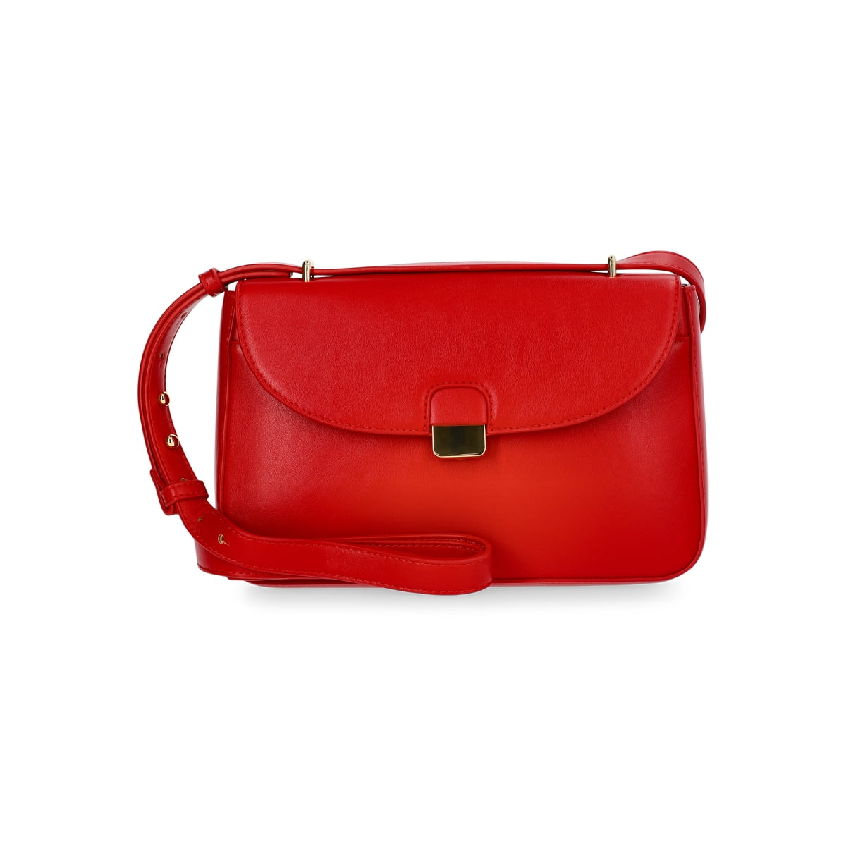 Women's Seraphina Faux Leather Crossbody Handbag, Red