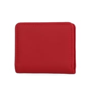 Women's Sharon Two Fold Wallet, Solid Red