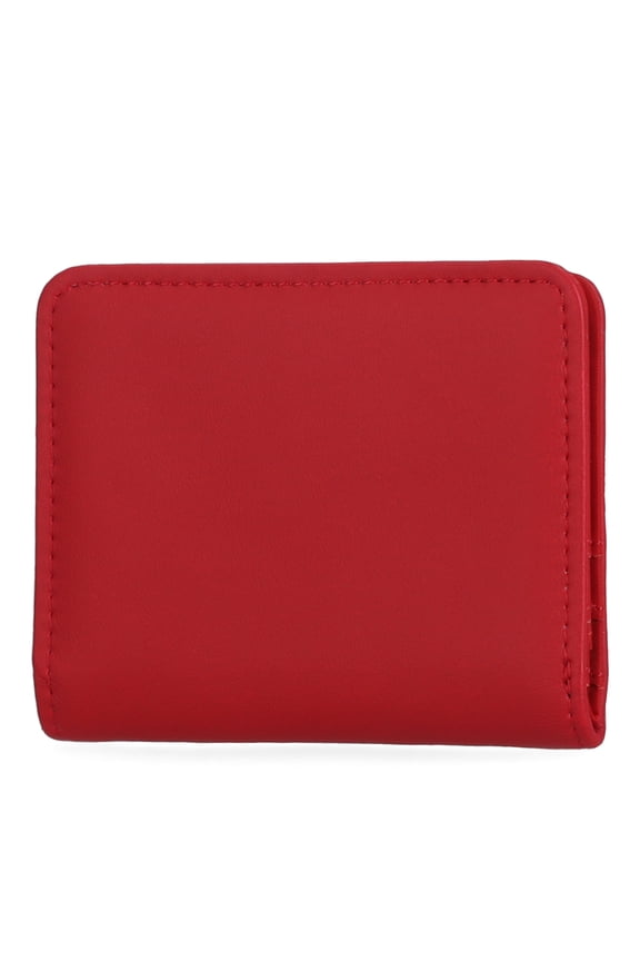 Women's Sharon Two Fold Wallet, Solid Red