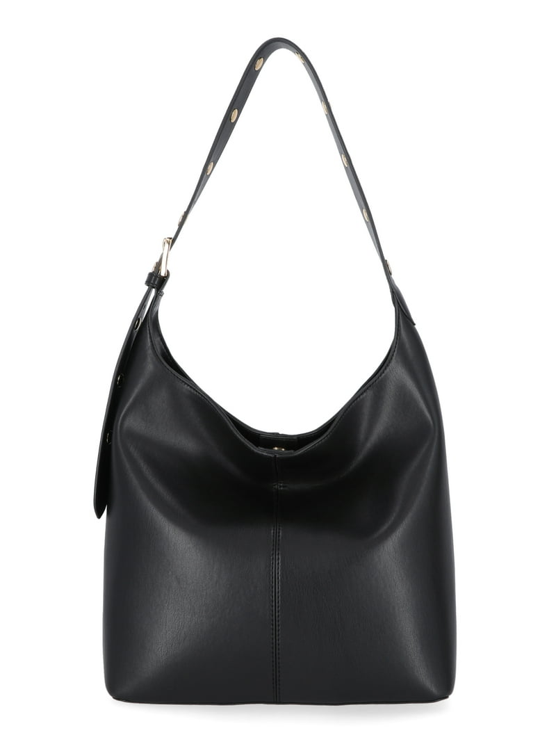 ★TOUT Y EST★ Liv Round bagmint AB2237BG029MMT Time and Tru Women's Shively Faux Leather Bucket Handbag