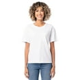thumbnail image 1 of Time and Tru Women's Short Sleeve Boyfriend Pocket T-Shirt, XS-XXXL, 1 of 8