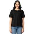 thumbnail image 1 of Time and Tru Women's Short Sleeve Boyfriend Pocket T-Shirt, XS-XXXL, 1 of 8