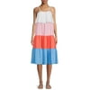 Actual Color: White/Pink/Orange/Blue Combo, Clothing Size: XXL