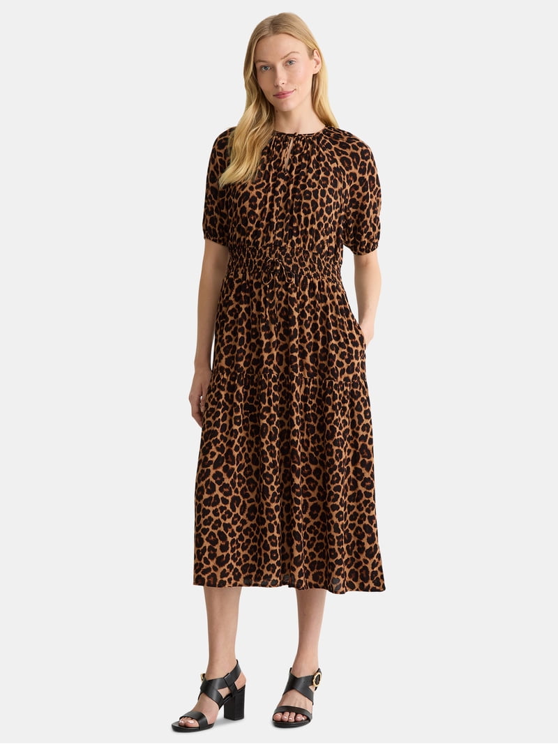 midi pink dress Malina Midi Dress