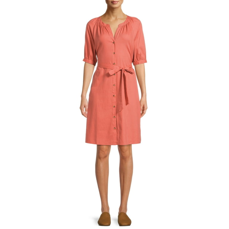 Walmart time and top tru shirt dress