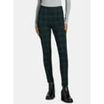 thumbnail image 1 of Time and Tru Women's Skinny Ponte Knit Pants, 29" Inseam, Sizes XS-XXXL, 1 of 5