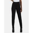 thumbnail image 1 of Time and Tru Women's Skinny Ponte Knit Pants, 29" Inseam, Sizes XS-XXXL, 1 of 1