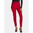 thumbnail image 1 of Time and Tru Women's Skinny Ponte Knit Pants, 29" Inseam, Sizes XS-XXXL, 1 of 5