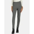 thumbnail image 1 of Time and Tru Women's Skinny Ponte Knit Pants, 29" Inseam, Sizes XS-XXXL, 1 of 5