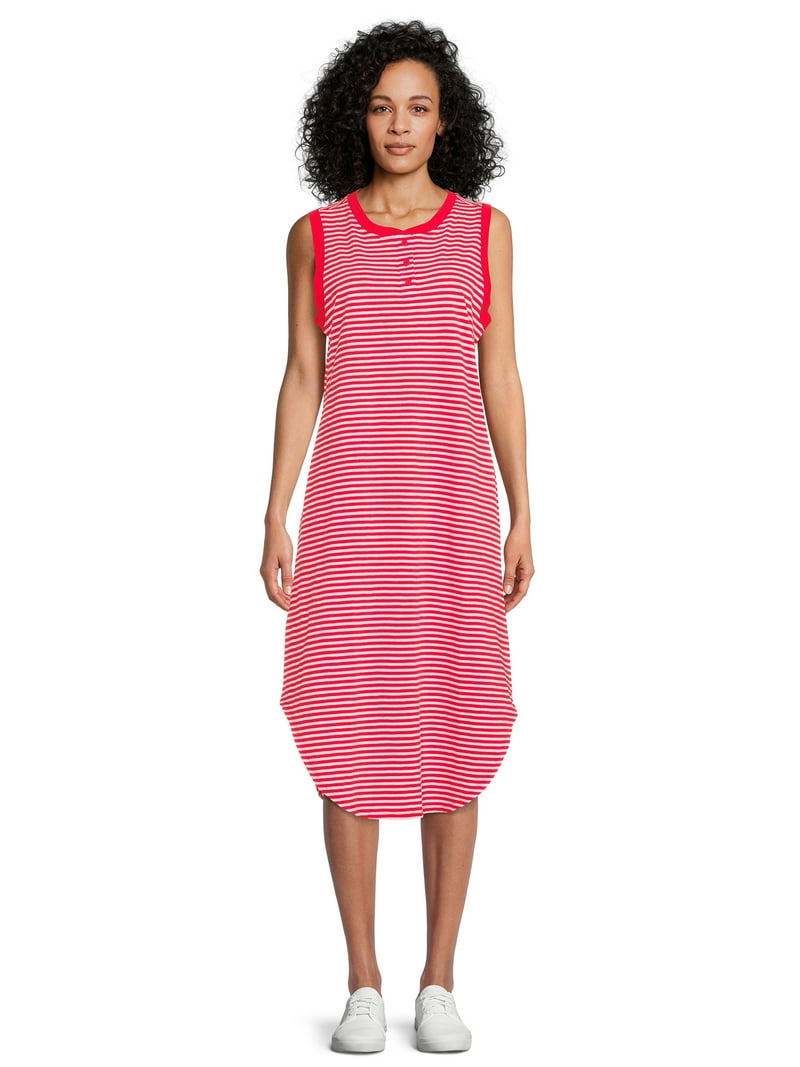 ladies spotty dress Linen Summer Midi GOLIVE_2026-07-06 main image 1